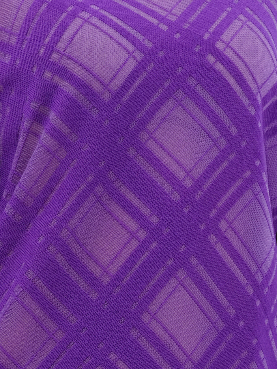 FENDI Фиолетовая шерстяная водолазка, фото 4