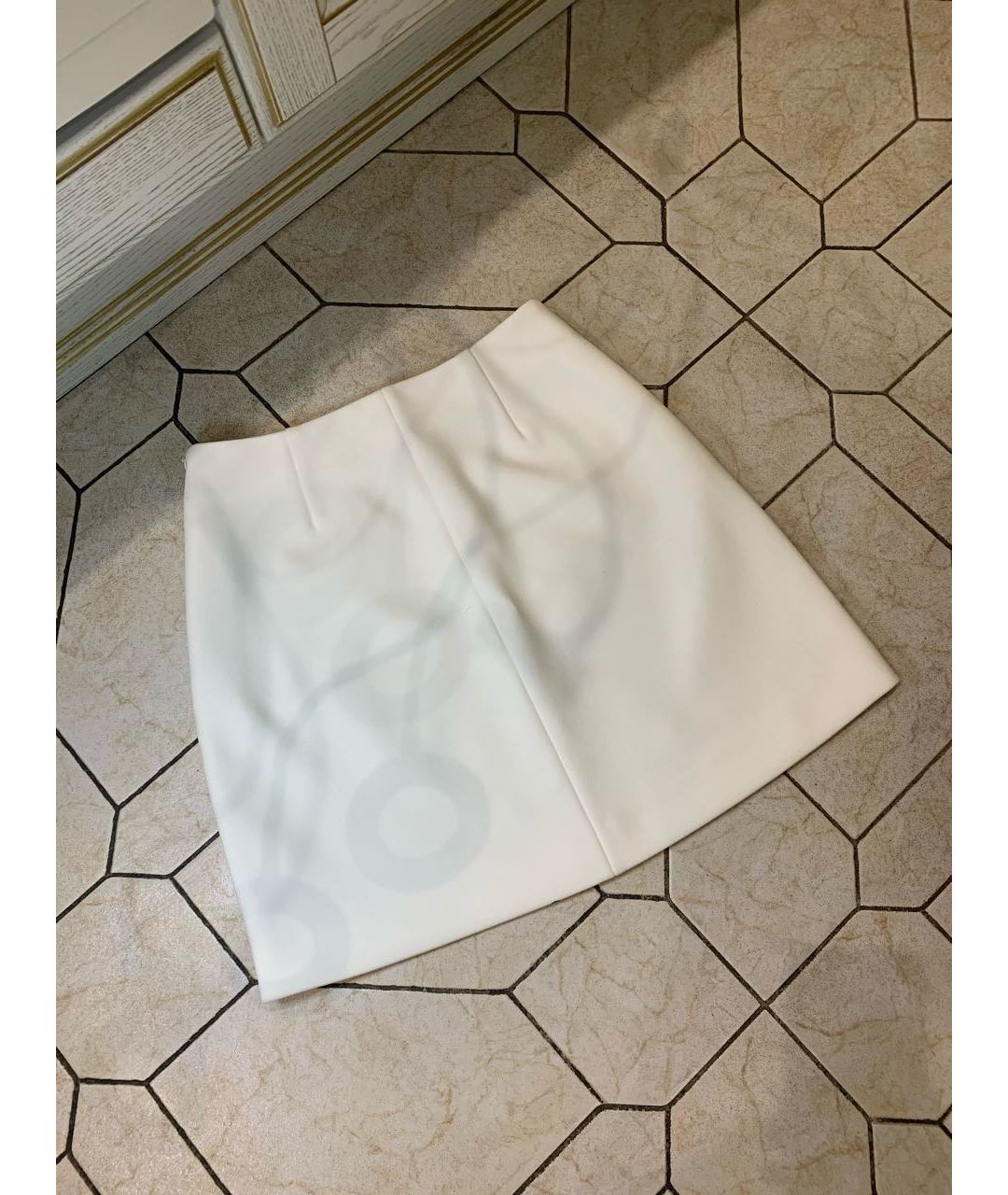 MAJE Белая юбка мини, фото 2