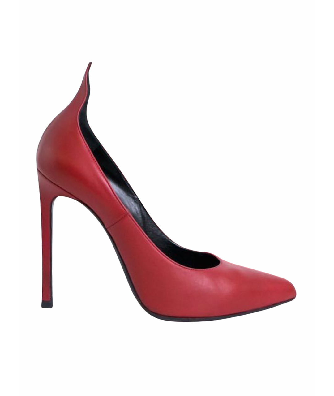 SAINT LAURENT Красные кожаные туфли, фото 1
