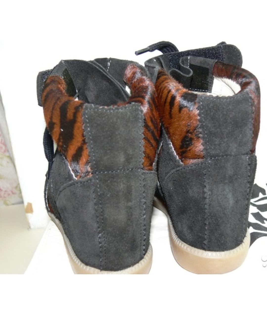 ISABEL MARANT Мульти кожаные кроссовки, фото 5