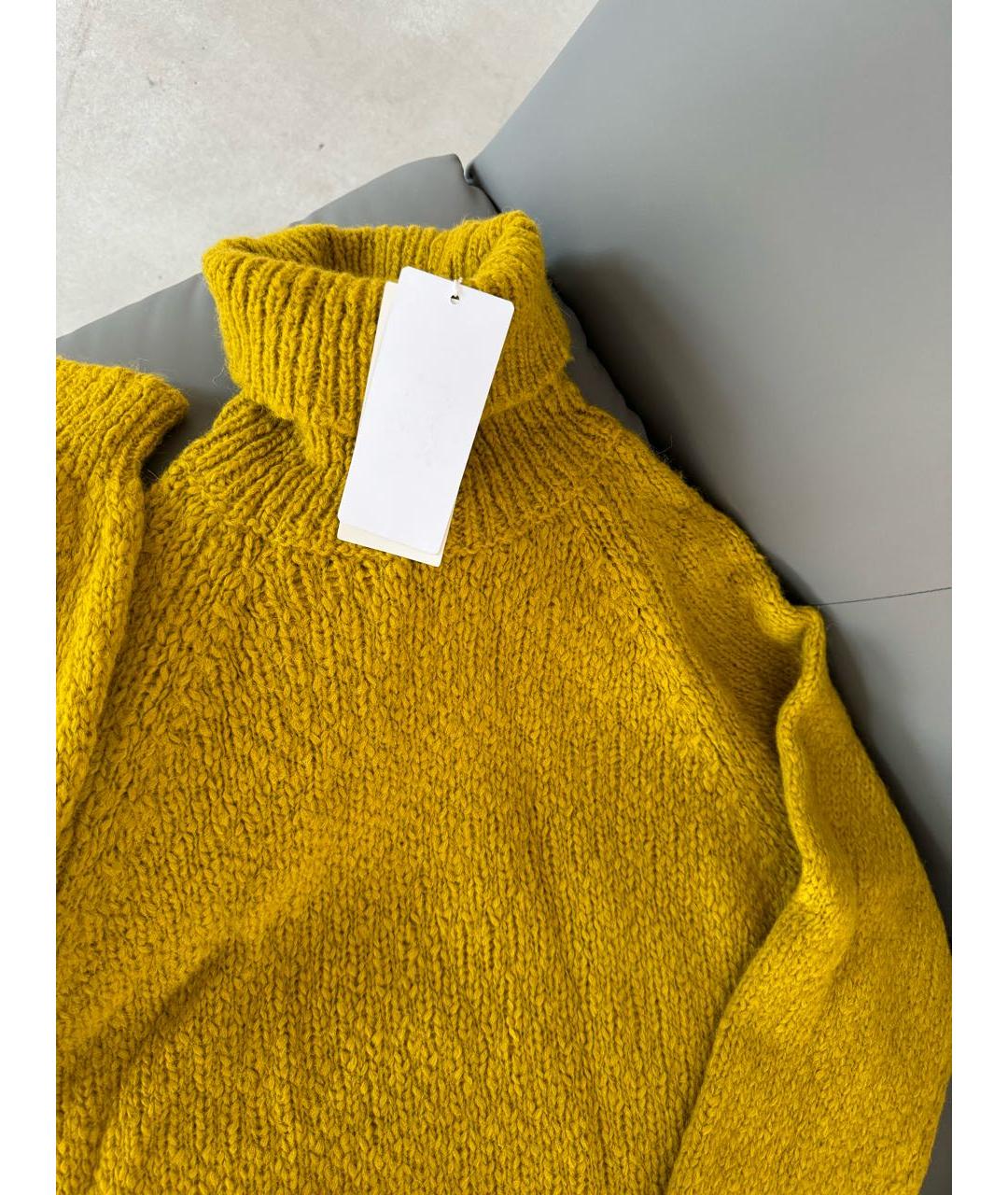 MAISON MARGIELA Горчичный джемпер / свитер, фото 8