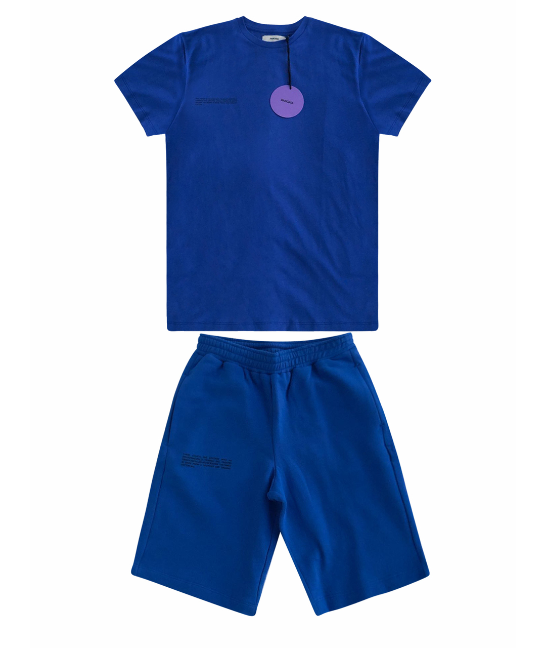 THE PANGAIA Синий хлопковый костюм с брюками, фото 1
