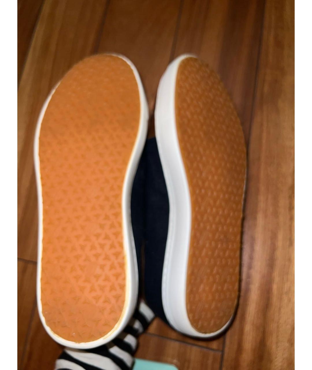 BONTONI Коричневые низкие кроссовки / кеды из экзотической кожи, фото 6