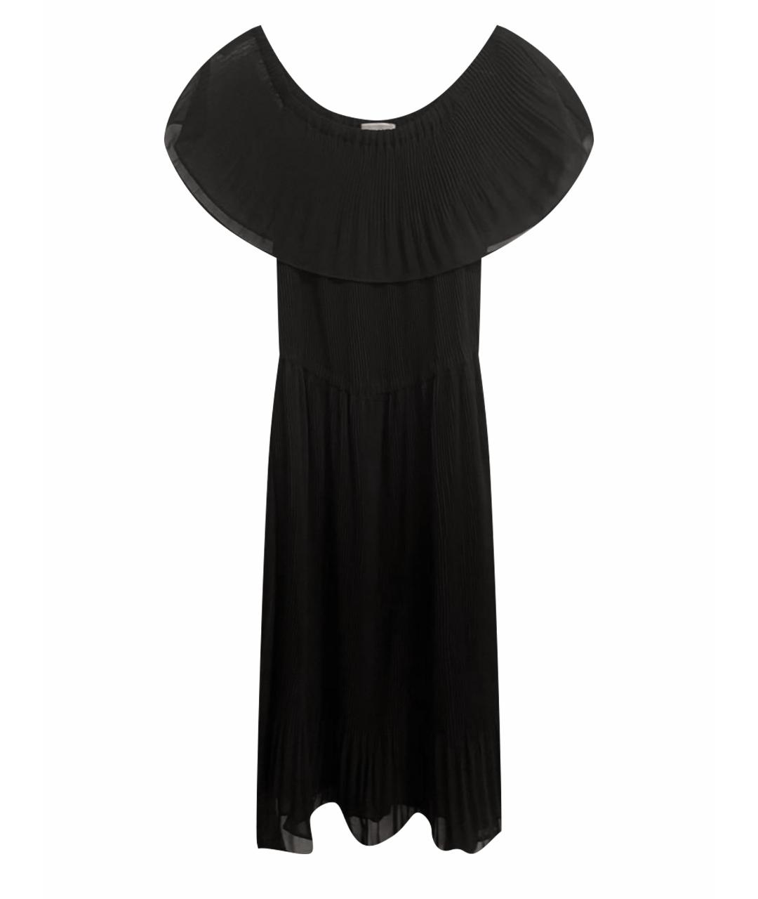 MICHAEL KORS Черное полиэстеровое вечернее платье, фото 1