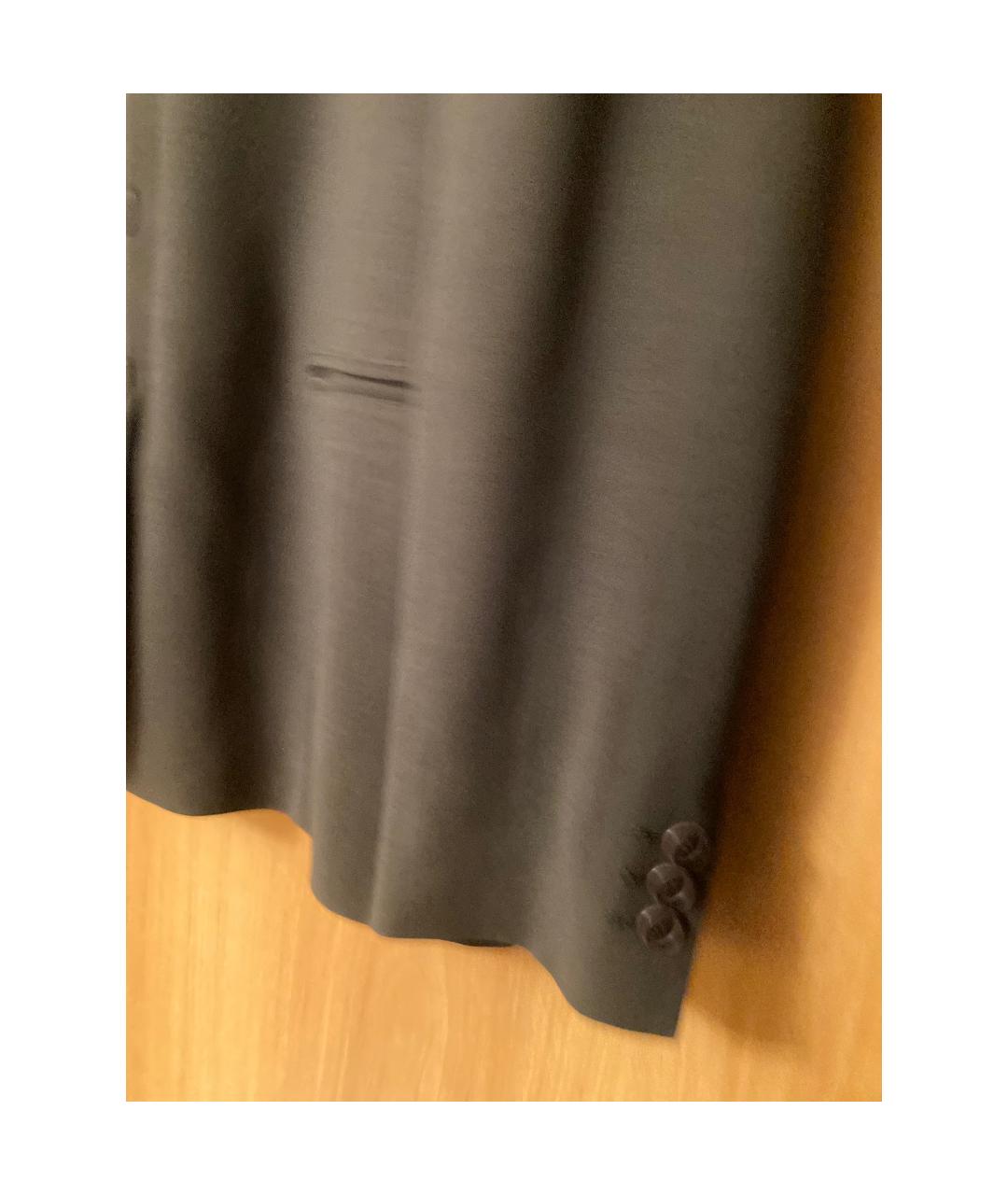 ARMANI COLLEZIONI Зеленый шерстяной жакет/пиджак, фото 4
