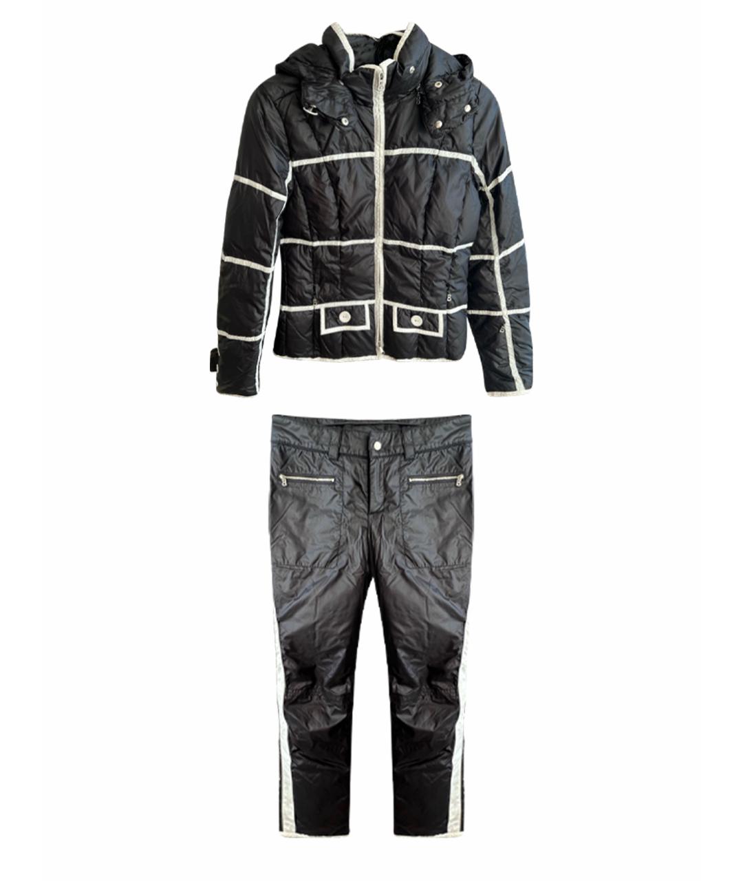 BOGNER Черный полиамидовый костюм с брюками, фото 1