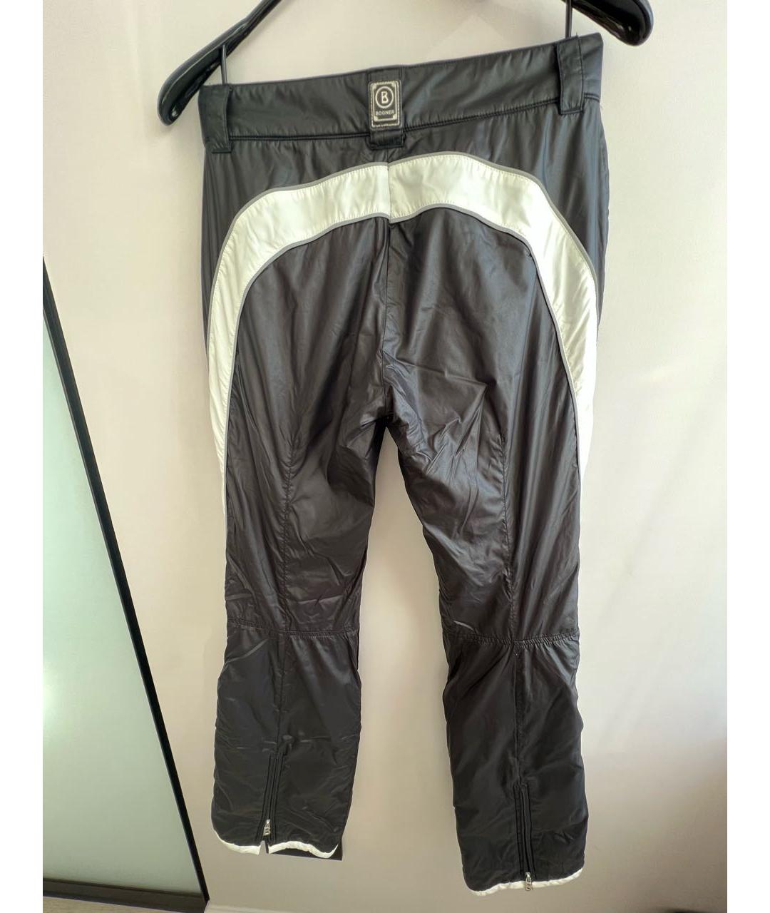 BOGNER Черный полиамидовый костюм с брюками, фото 6