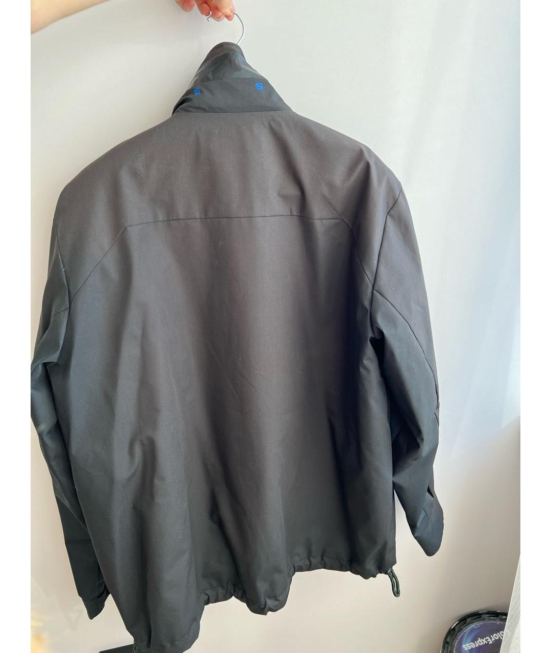 DIESEL Черная полиэстеровая куртка, фото 2