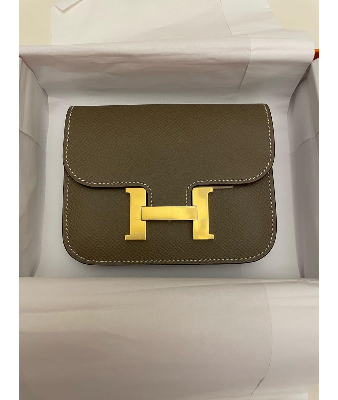 HERMES Кожаная поясная сумка, фото 9
