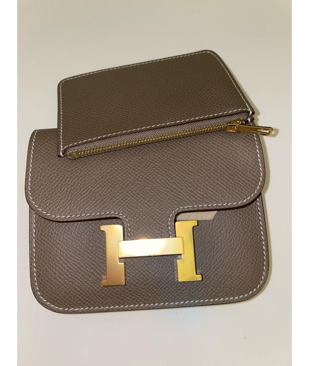 HERMES Кожаная поясная сумка, фото 3