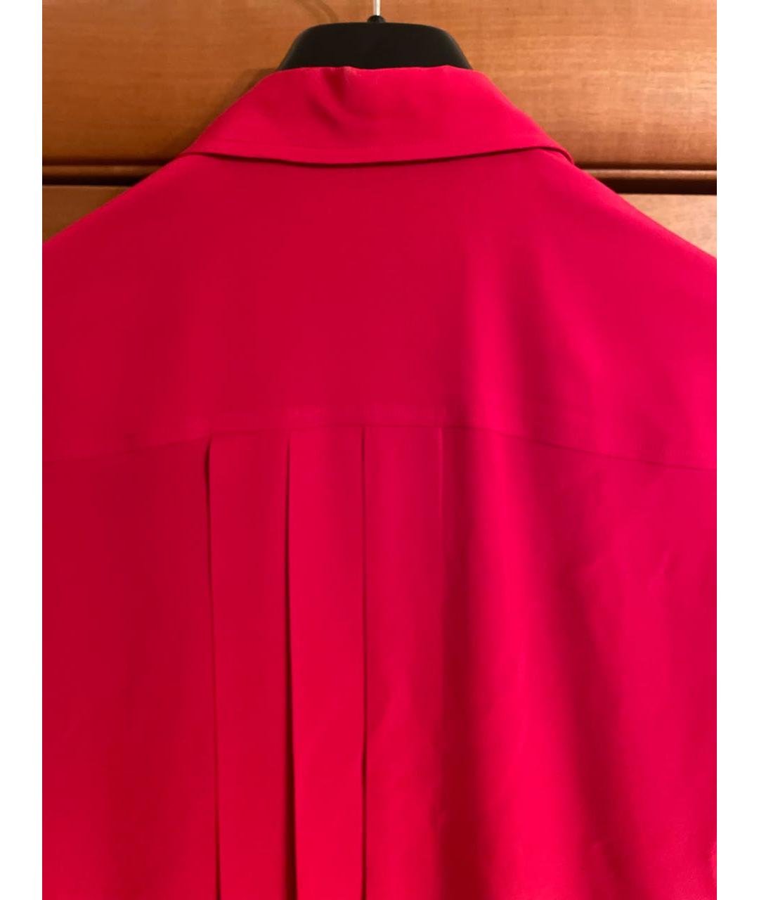 KITON Красное шелковое повседневное платье, фото 3