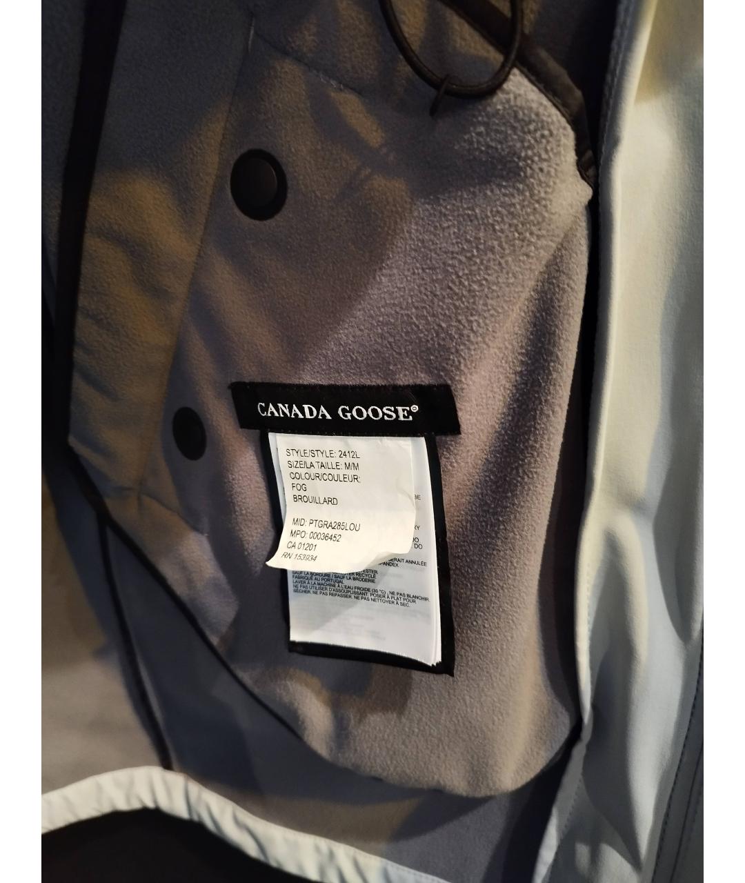 CANADA GOOSE Серая куртка, фото 4