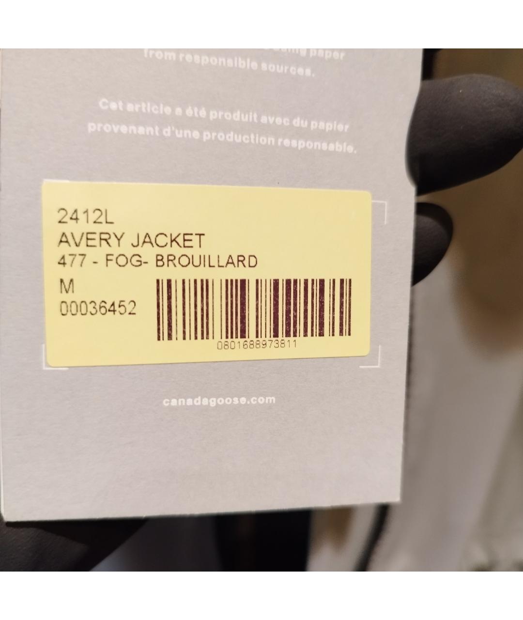 CANADA GOOSE Серая куртка, фото 7