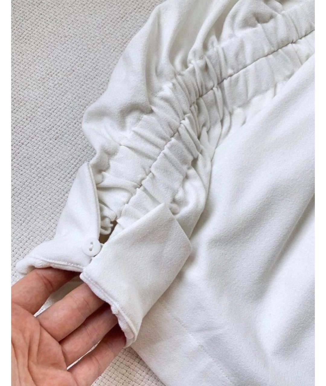 DESIGNERS REMIX Белая полиэстеровая блузы, фото 3