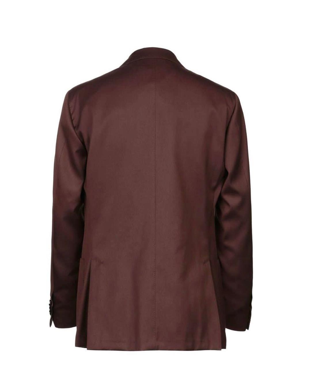 CORNELIANI Коричневый хлопковый пиджак, фото 2