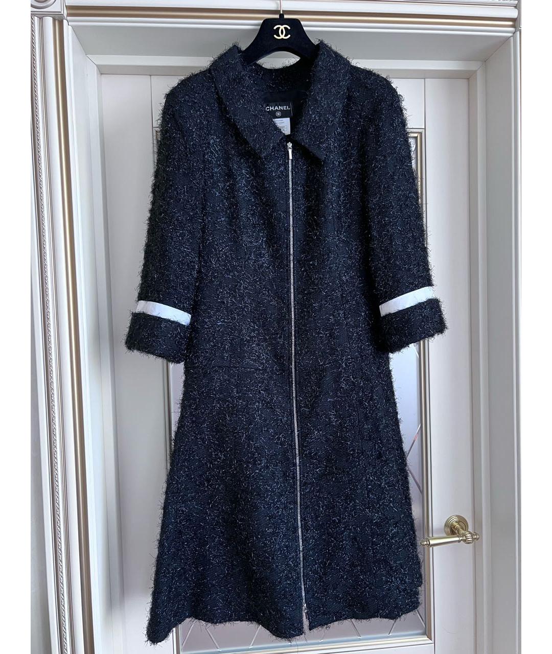 CHANEL Черное повседневное платье, фото 9