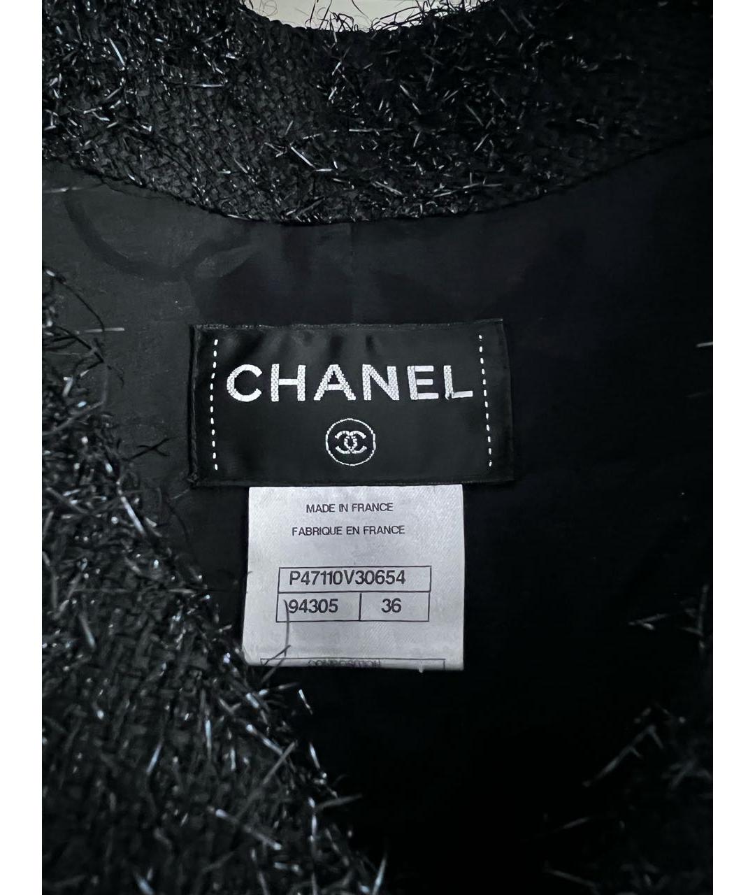 CHANEL Черное повседневное платье, фото 6