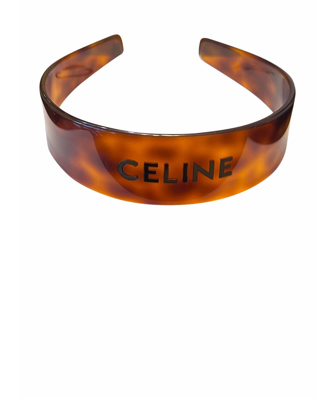 CELINE Коричневый ободок, фото 1