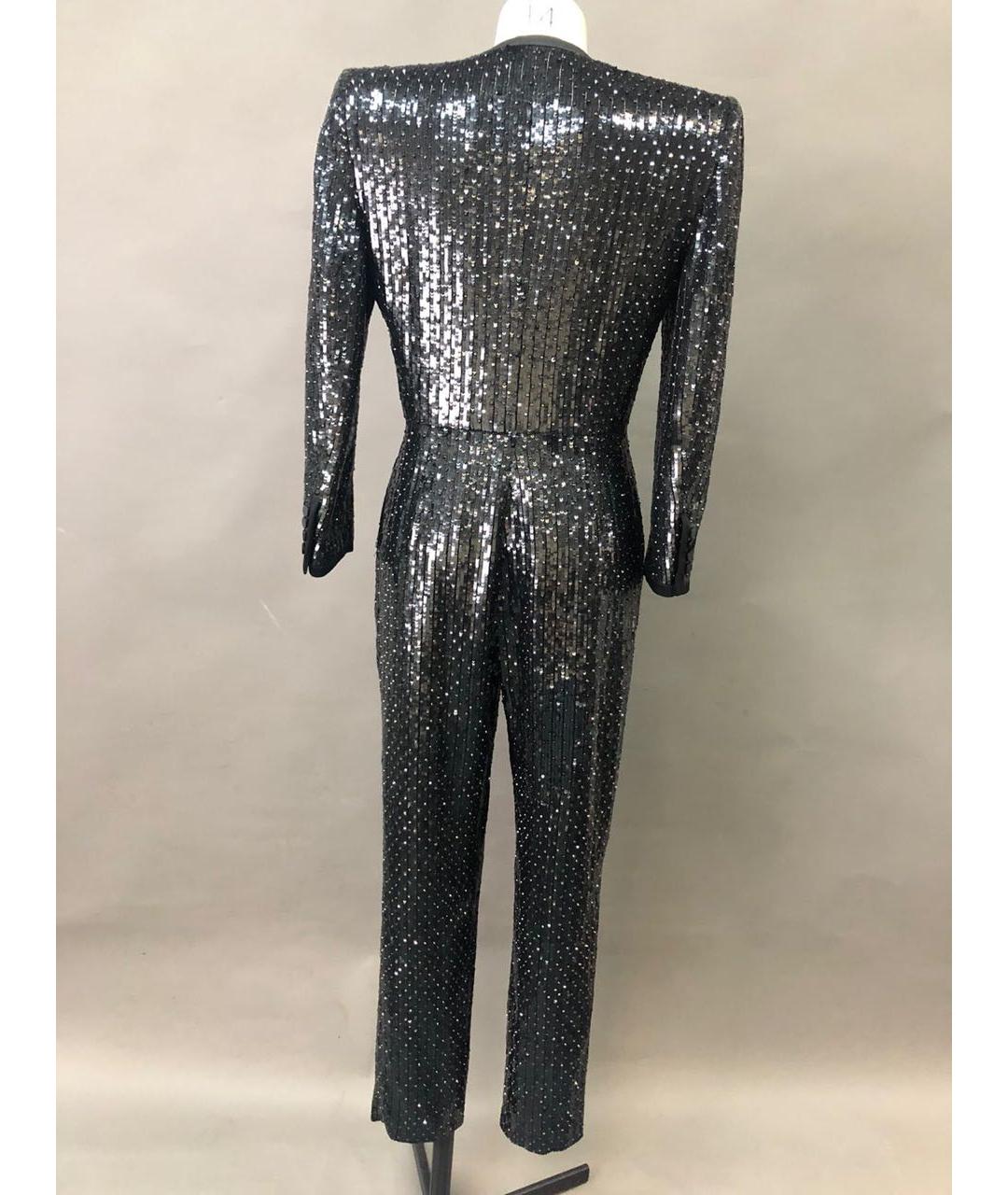 SAINT LAURENT Черный комбинезон, фото 6