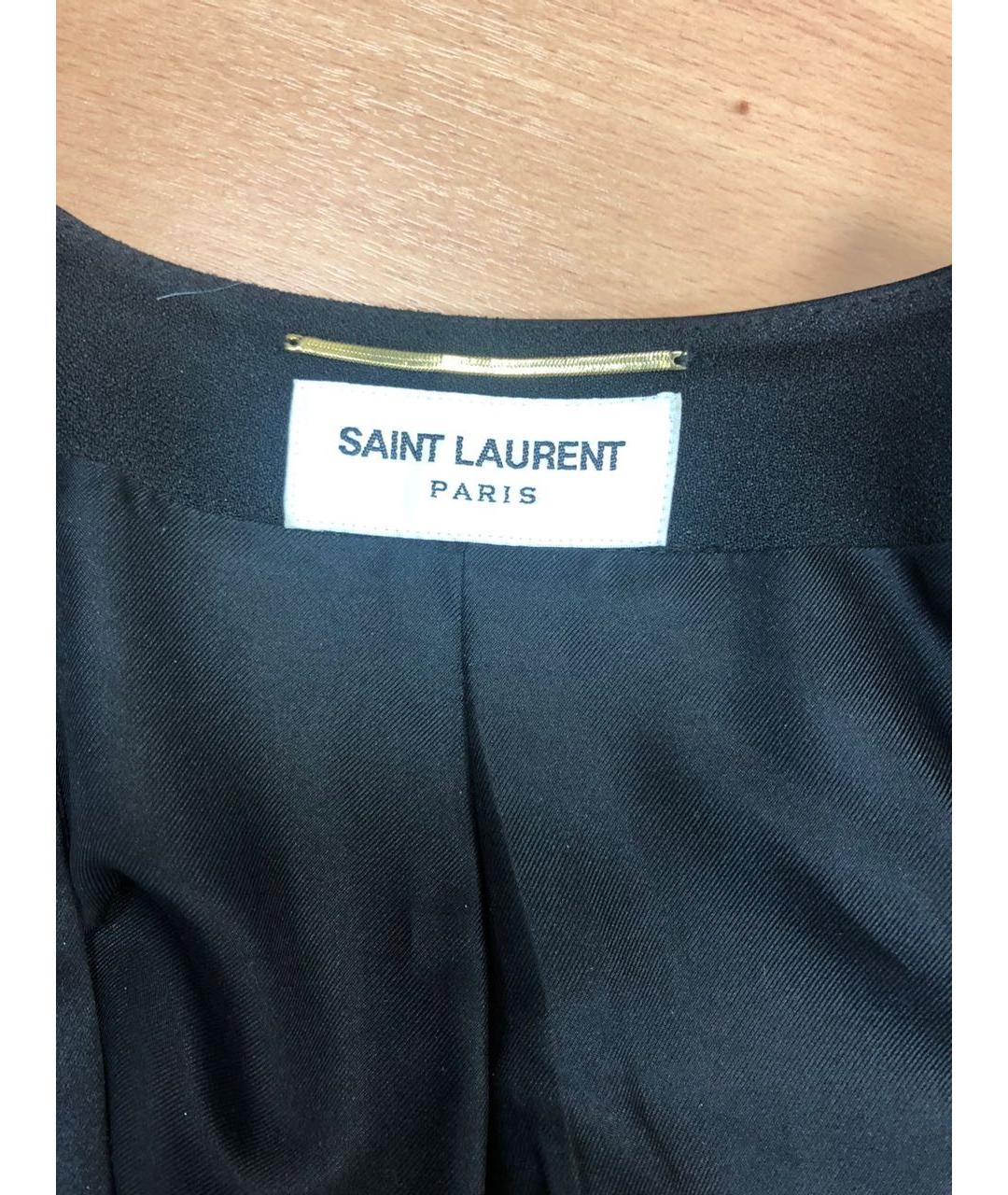 SAINT LAURENT Черный комбинезон, фото 3