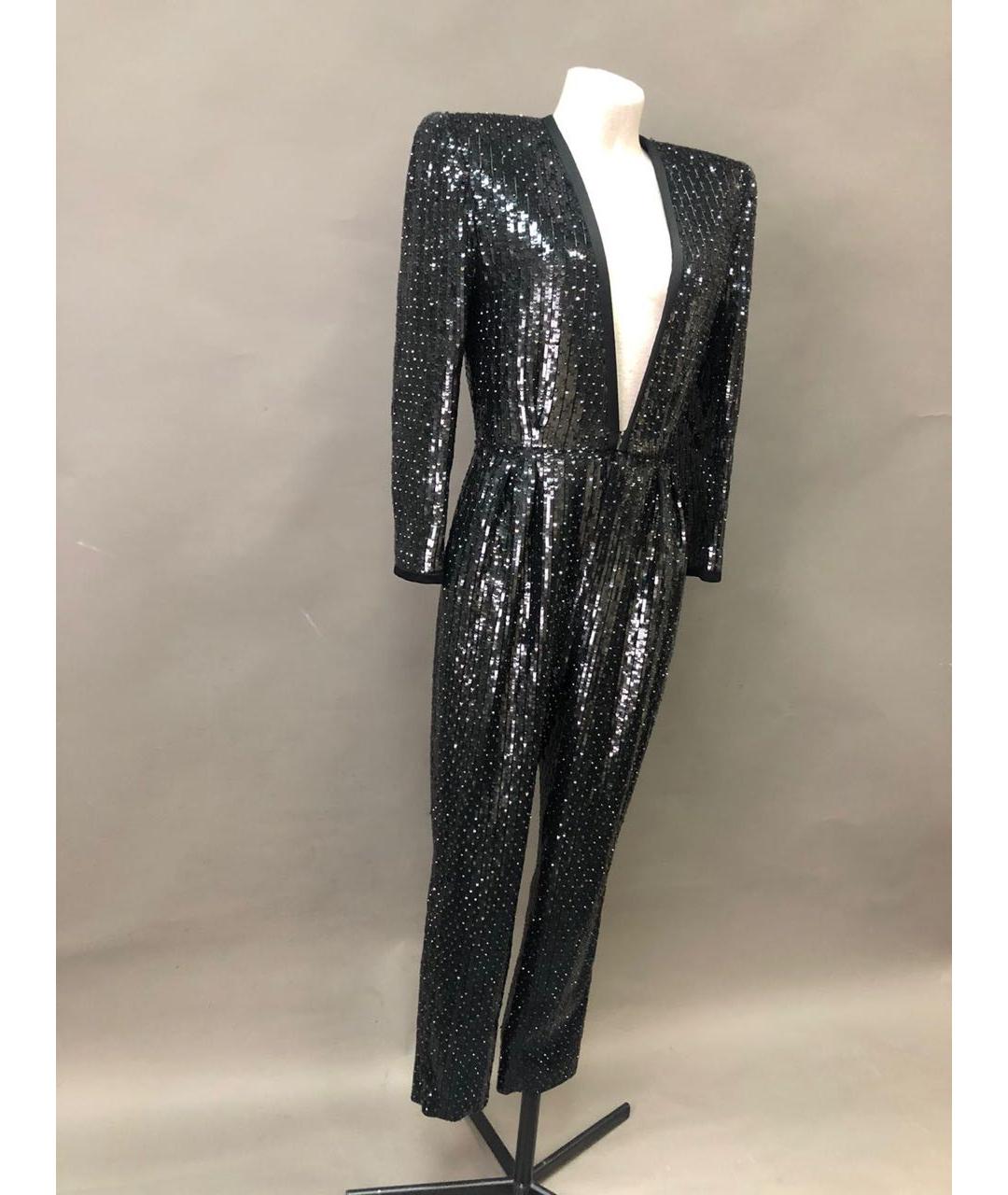 SAINT LAURENT Черный комбинезон, фото 2