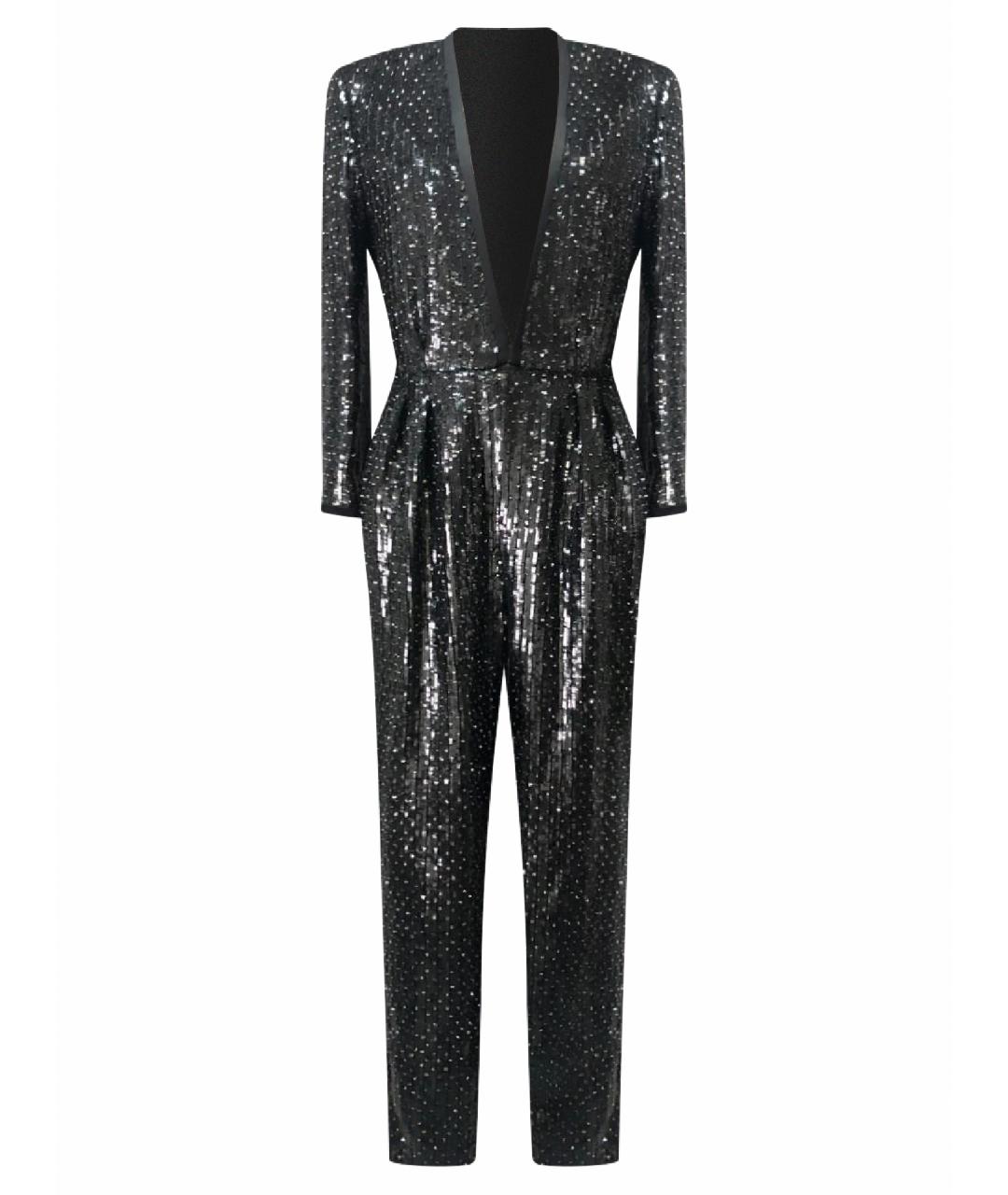 SAINT LAURENT Черный комбинезон, фото 1
