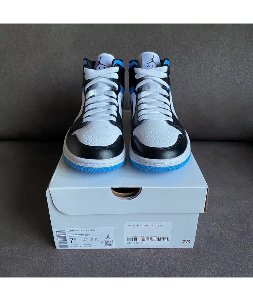 Air jordan 1 mid carolina blue hotsell