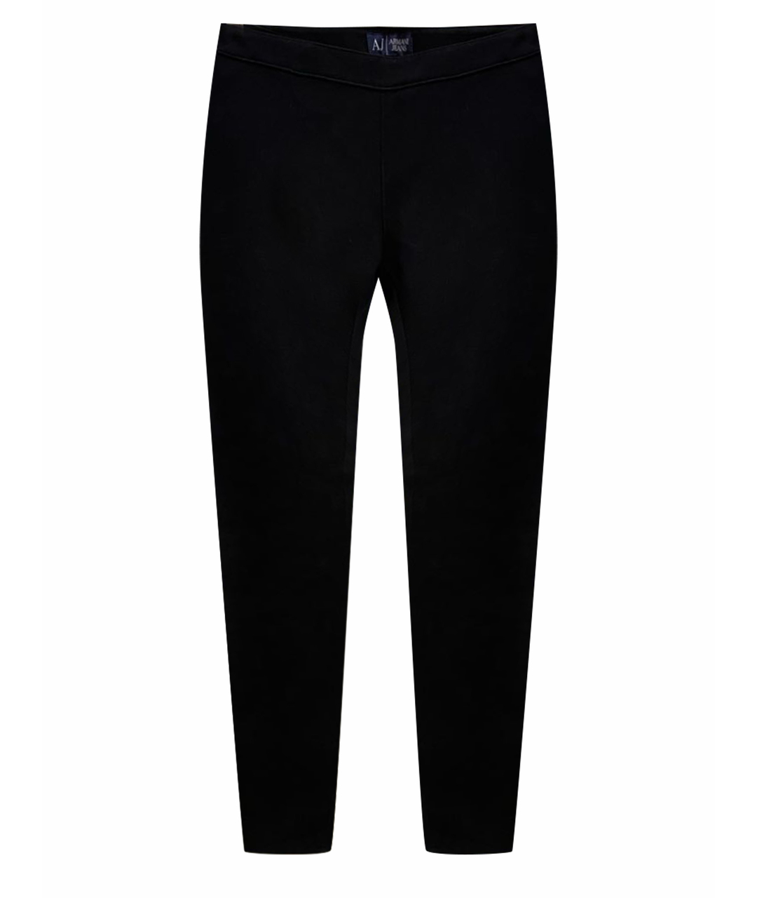 EMPORIO ARMANI Черные хлопковые брюки узкие, фото 1