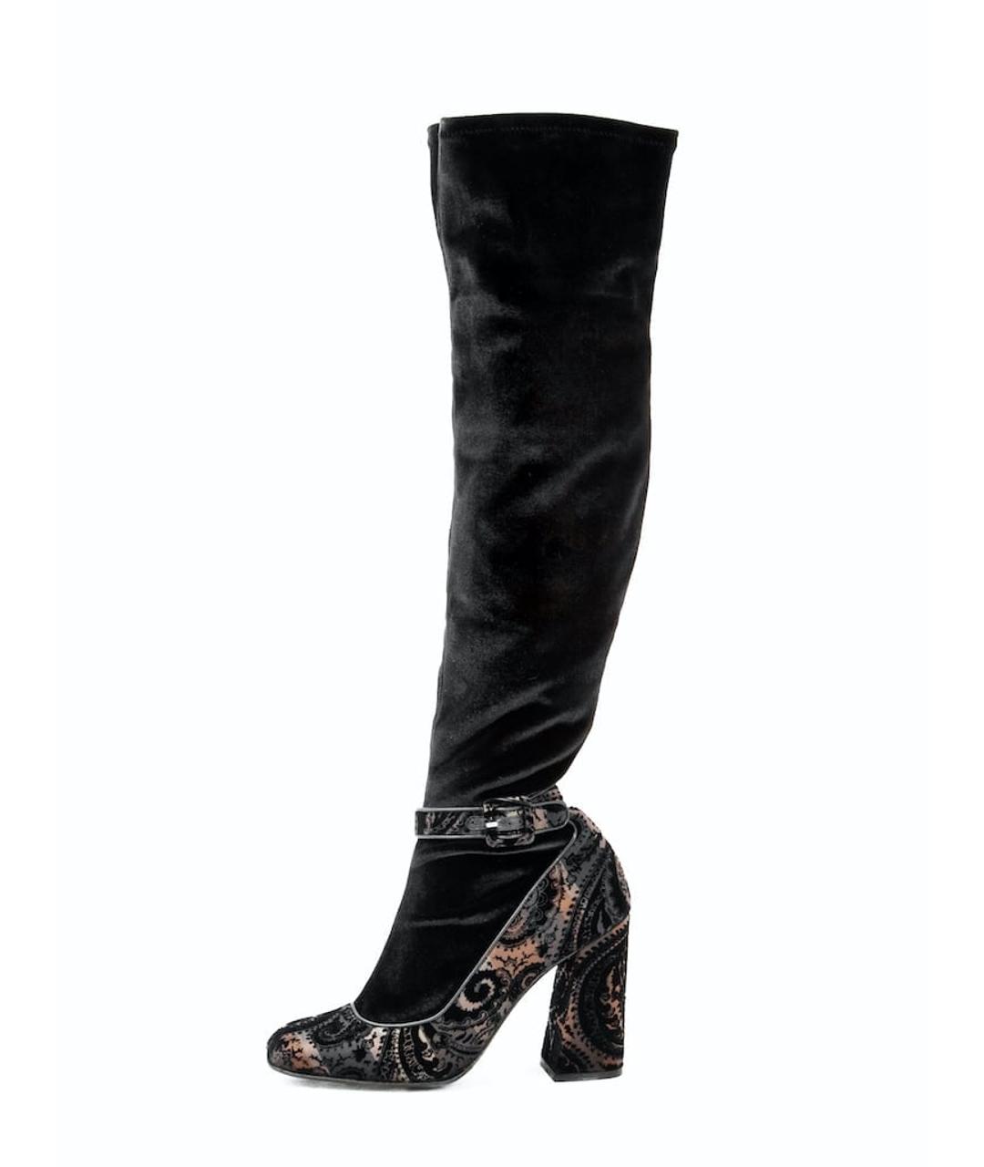 ANTONIO MARRAS Черные синтетические сапоги, фото 6