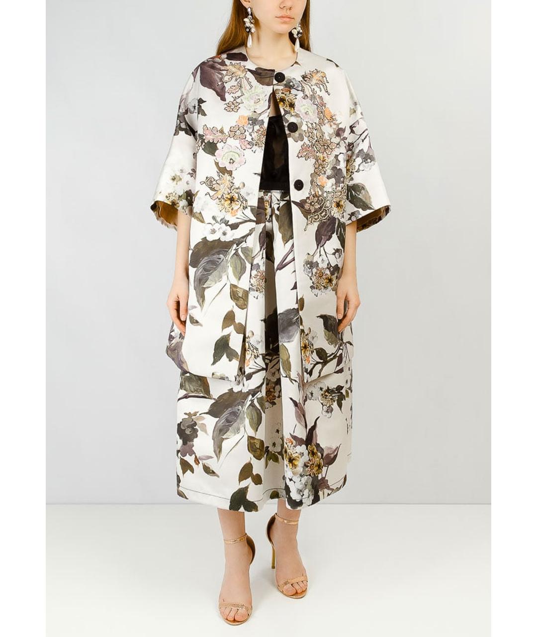 ANTONIO MARRAS Белое полиэстеровое пальто, фото 2