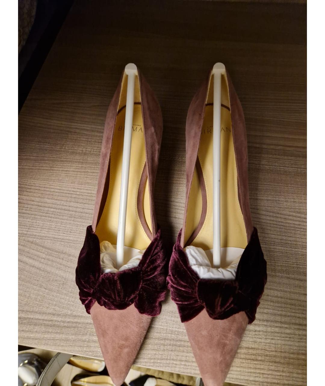 ALEXANDRE BIRMAN Розовые замшевые туфли, фото 3