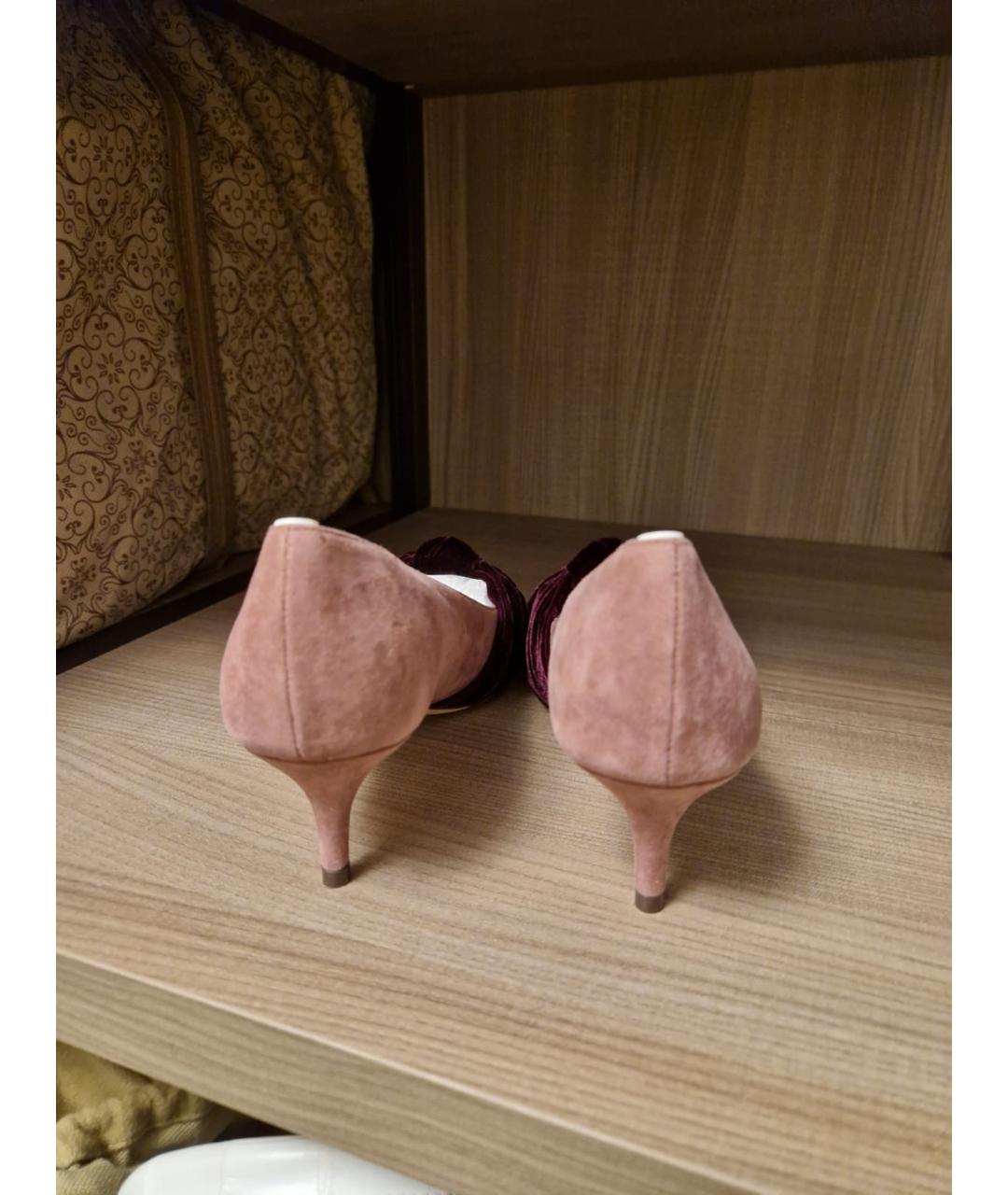 ALEXANDRE BIRMAN Розовые замшевые туфли, фото 2