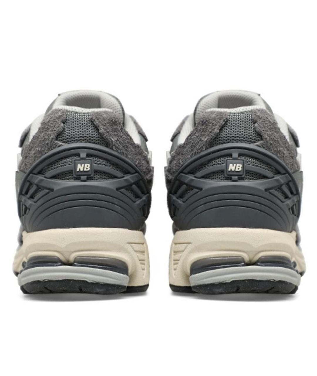 NEW BALANCE Серые замшевые кроссовки, фото 4