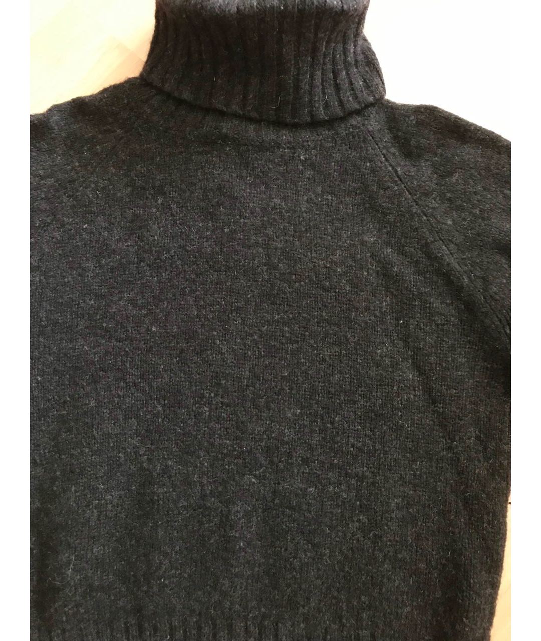 POLO RALPH LAUREN Черный шерстяной джемпер / свитер, фото 3