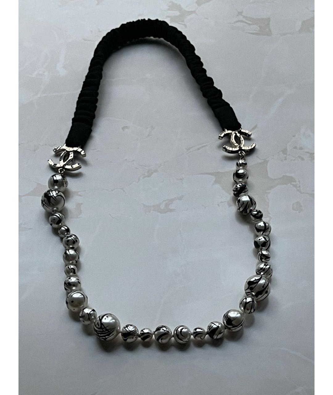 CHANEL Черный ободок, фото 2