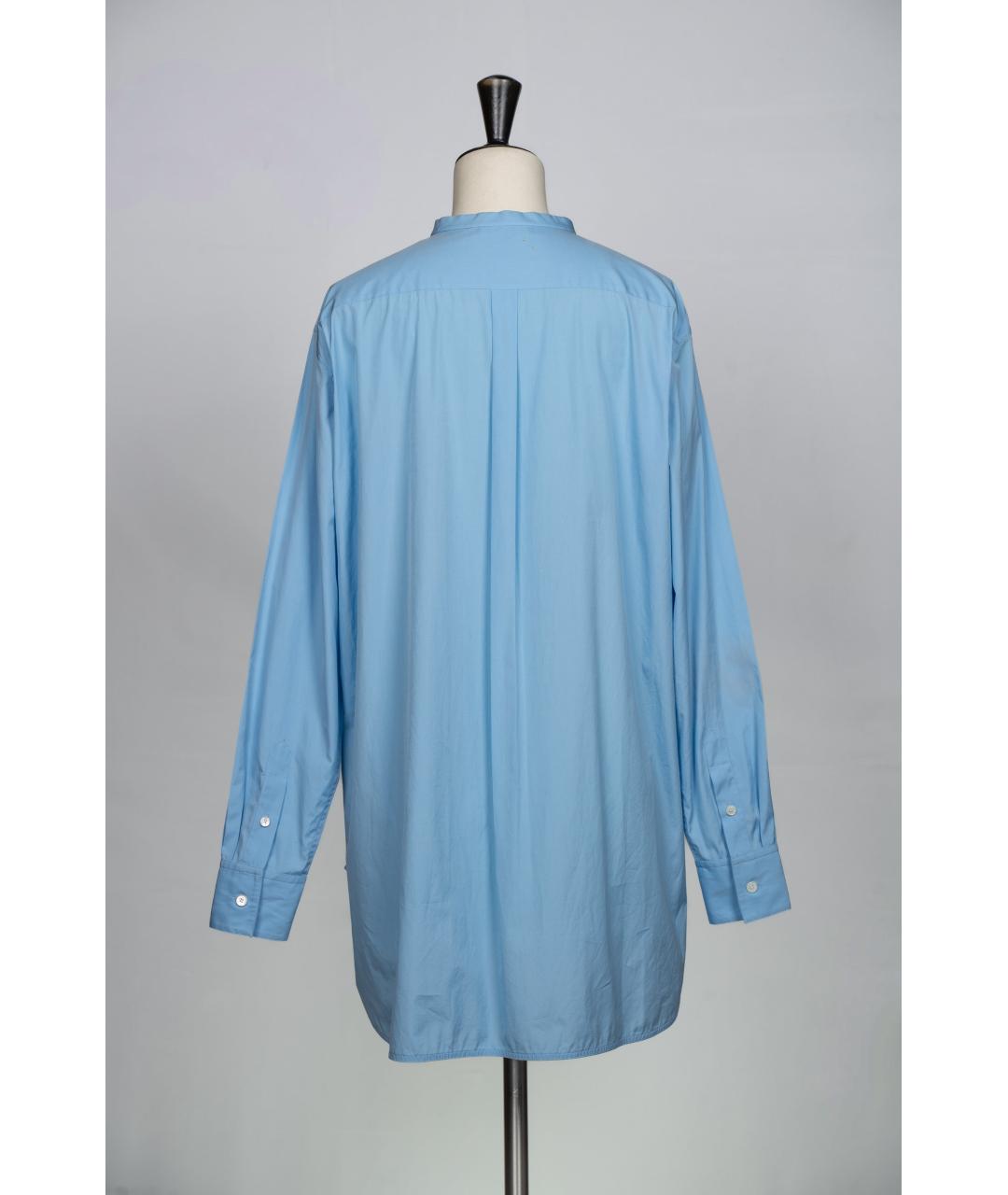 CELINE Голубая шелковая блузы, фото 2