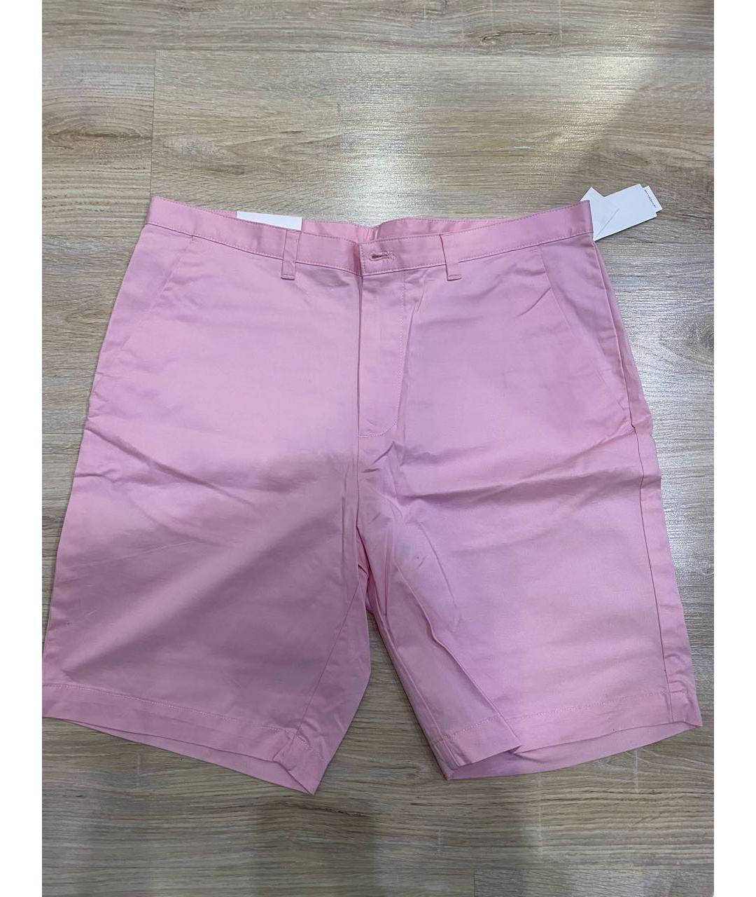 CALVIN KLEIN Розовые хлопковые шорты, фото 4