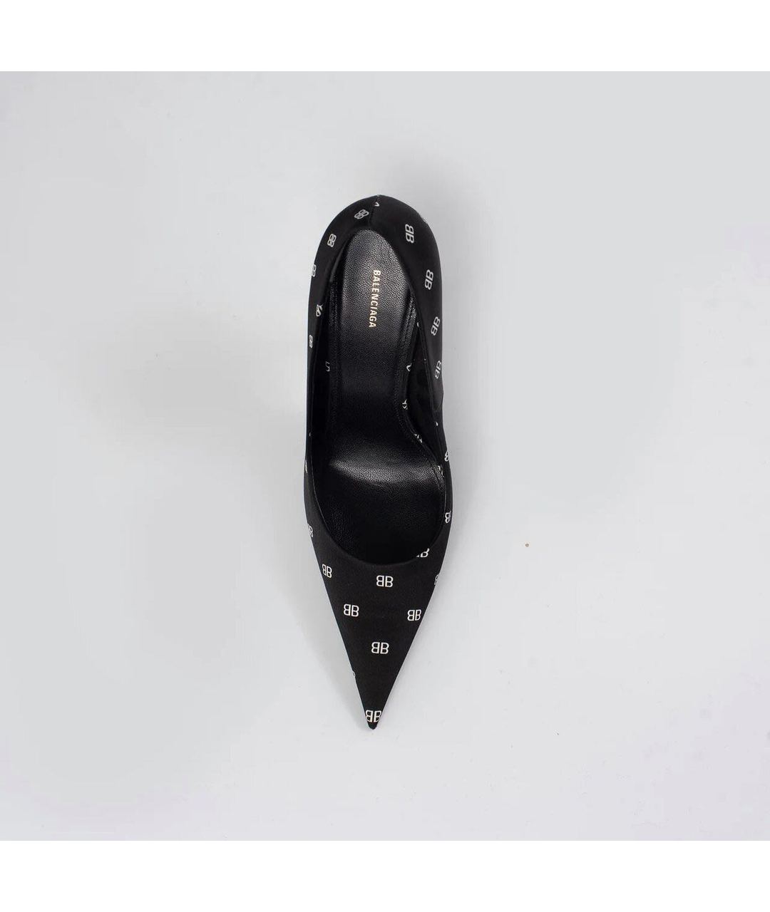 BALENCIAGA Черные текстильные туфли, фото 3