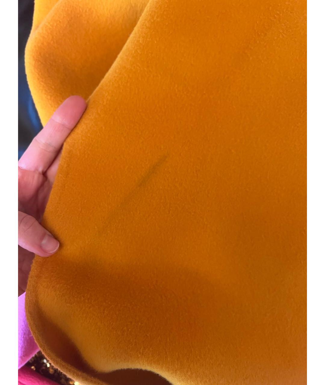 TAK.ORI Оранжевое кашемировое пальто, фото 4