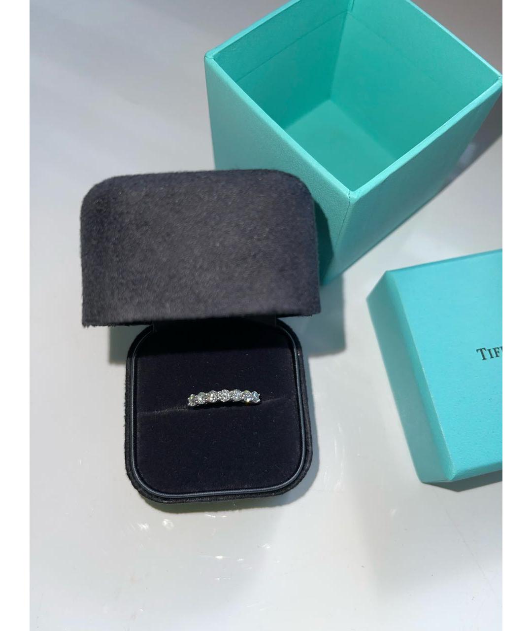 TIFFANY&CO Платиновое кольцо, фото 7