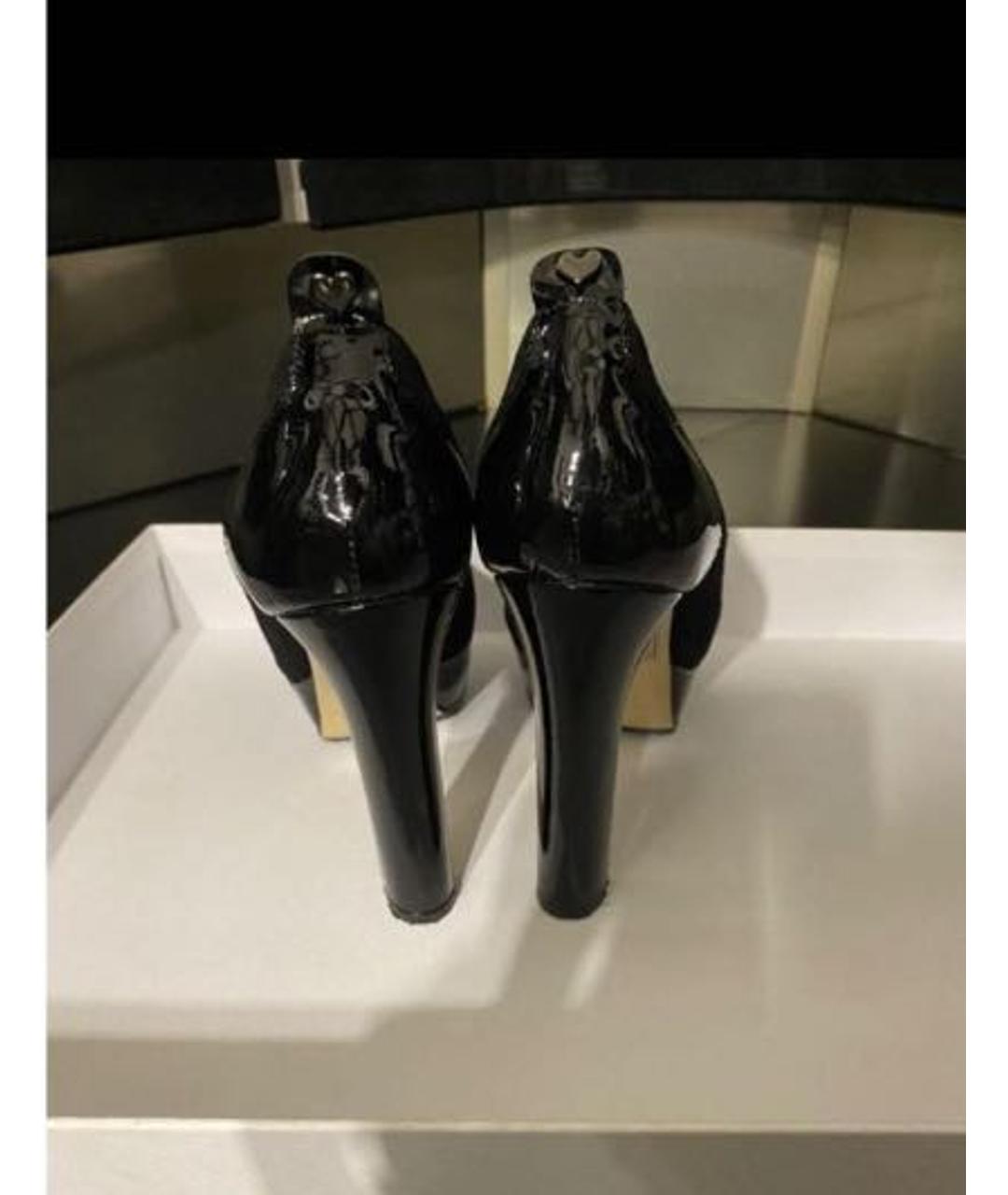 TWIN-SET Черные замшевые туфли, фото 2