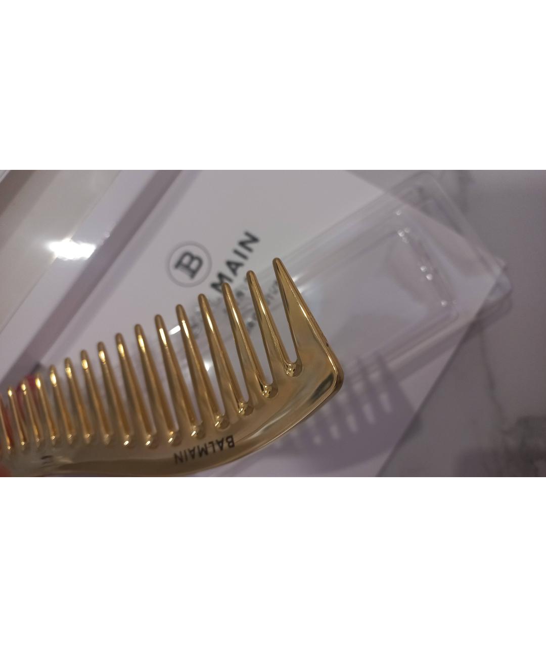 BALMAIN Золотая заколка, фото 4