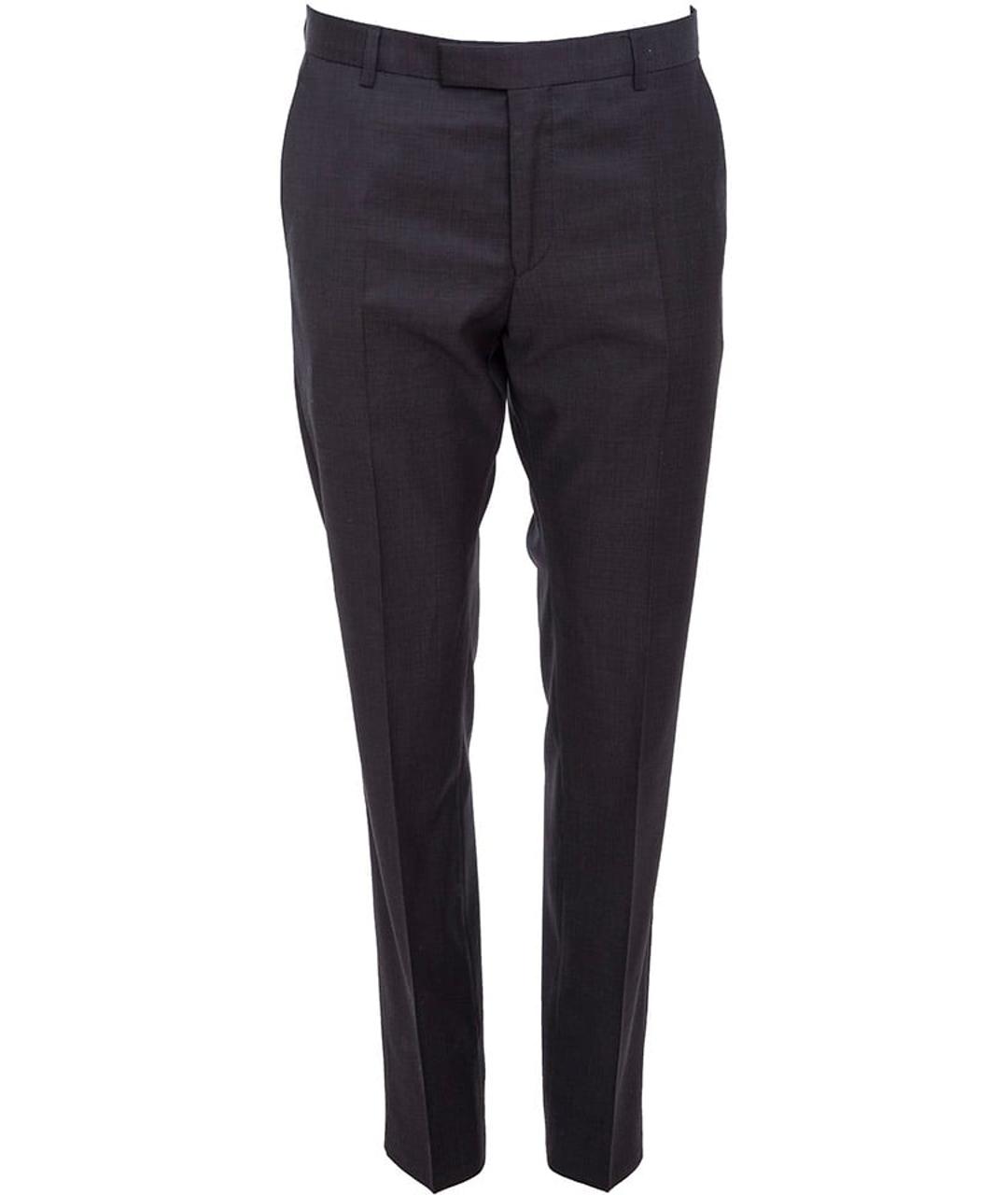 STRELLSON Серые шерстяные классические брюки, фото 1