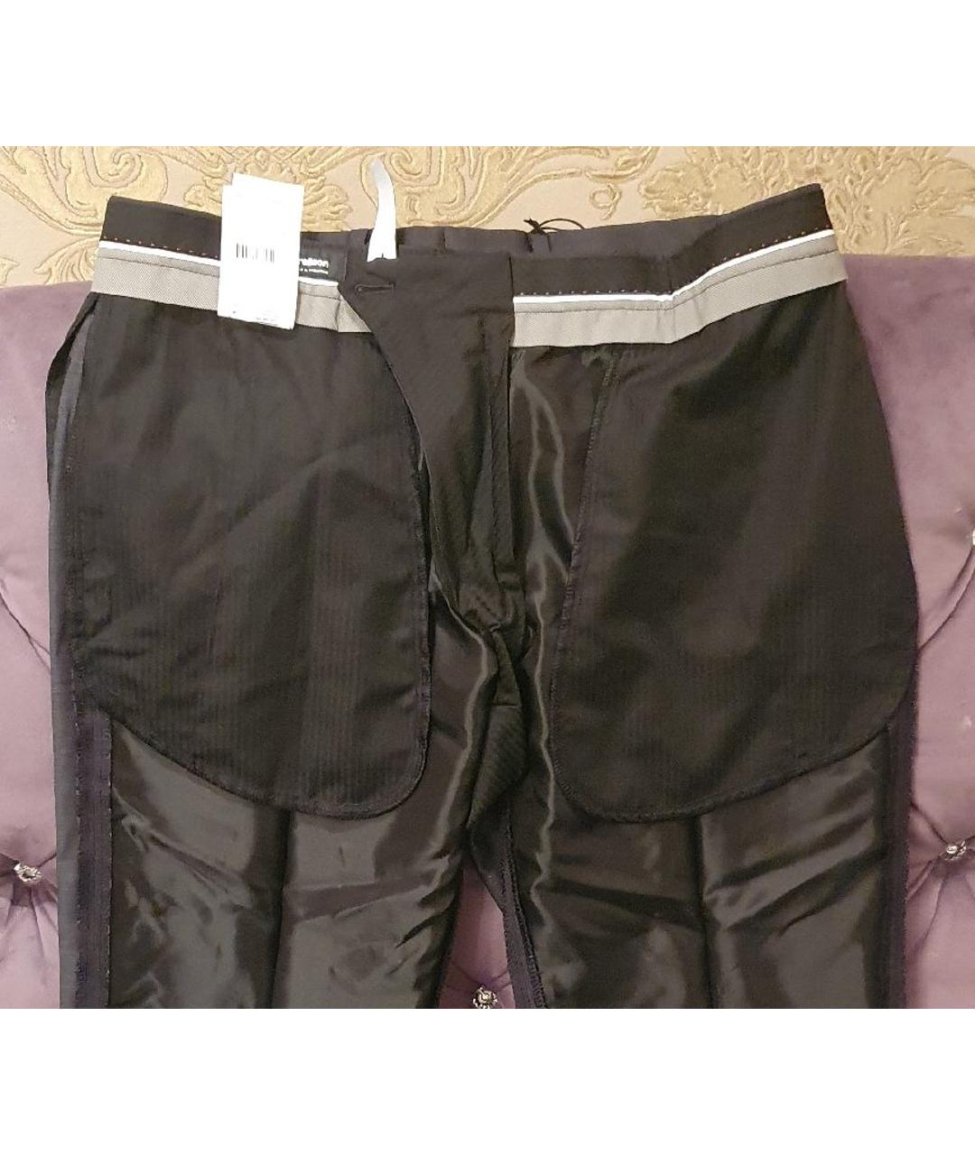 STRELLSON Серые шерстяные классические брюки, фото 4