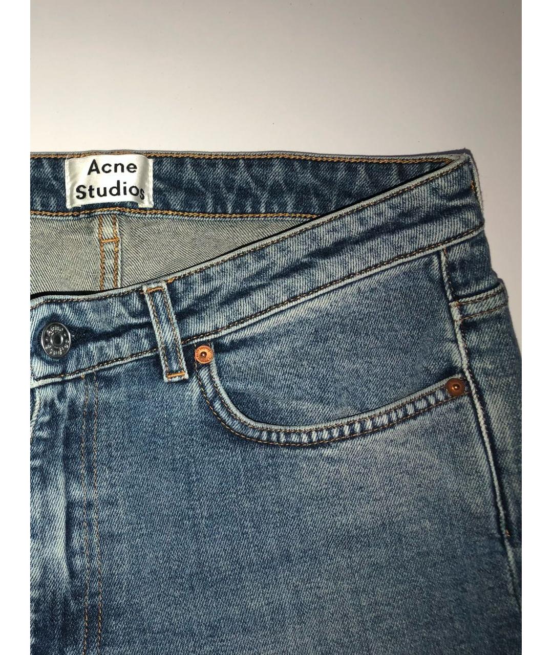 ACNE STUDIOS Хлопковые джинсы слим, фото 5