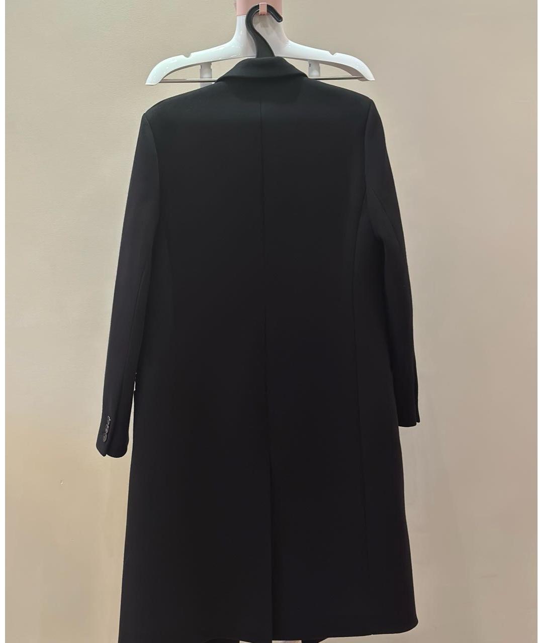 BOTTEGA VENETA Черное шерстяное пальто, фото 2