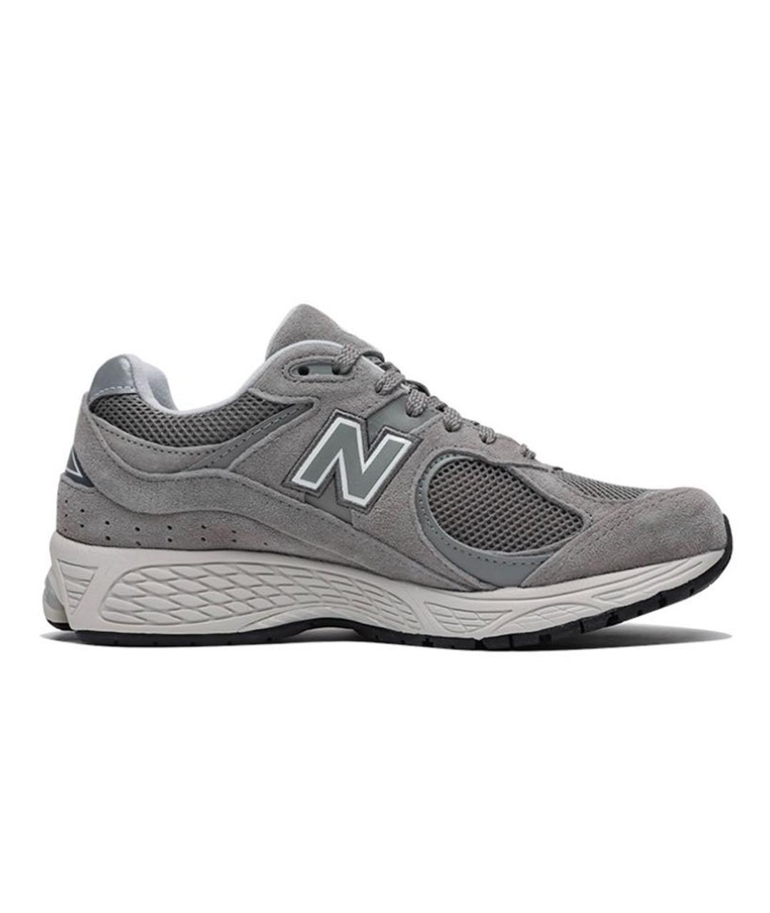 NEW BALANCE Серые замшевые кроссовки, фото 2