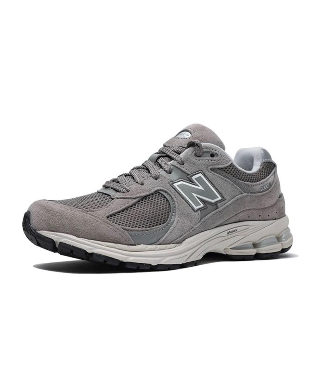 NEW BALANCE Серые замшевые кроссовки, фото 3