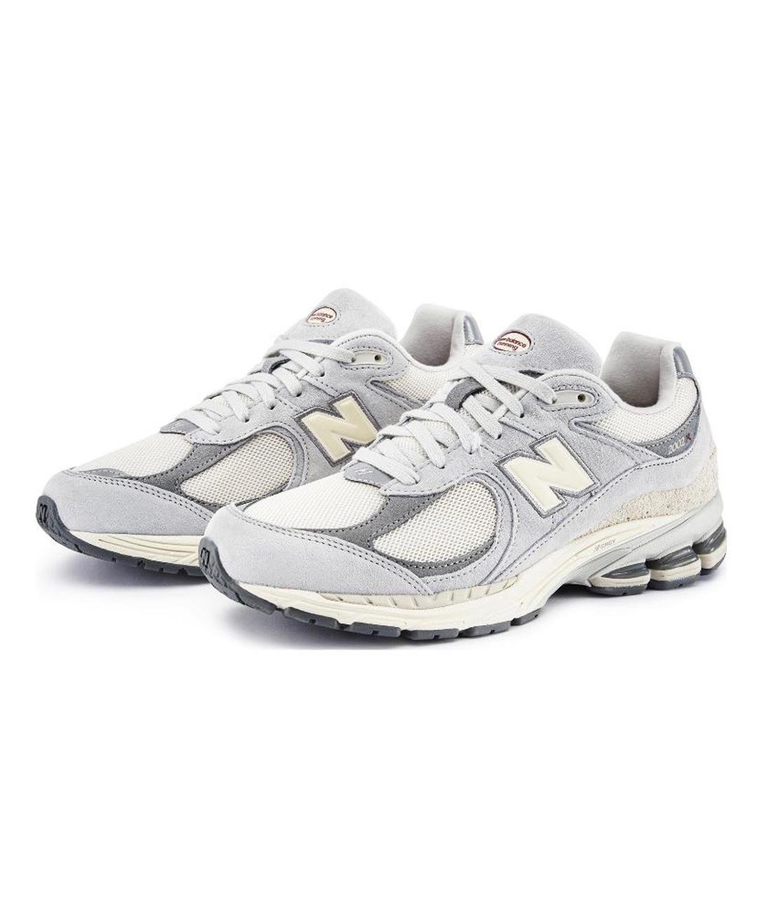 NEW BALANCE Серые замшевые кроссовки, фото 3