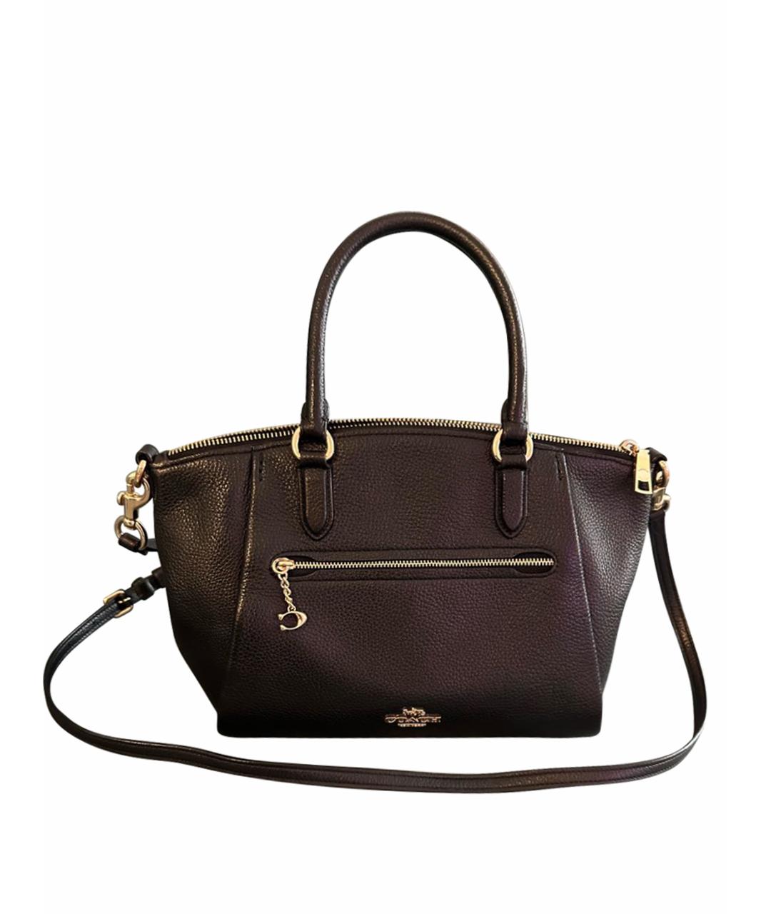 Coach elise best sale leather satchel bag